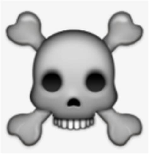 Download Skull And Crossbones Emoji Png Transparent Png Download