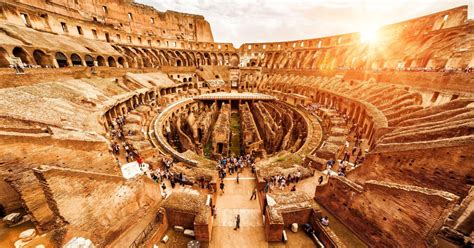 Rome Colosseum Ticket With Arena And Multimedia Video Getyourguide