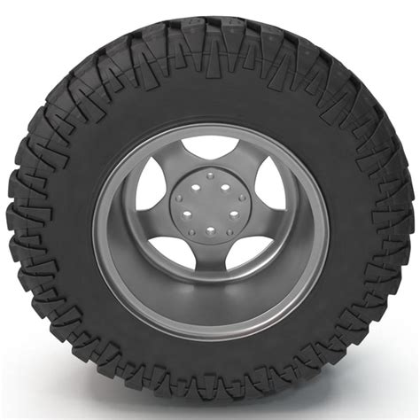 3d Model Goodyear Wrangler Tire