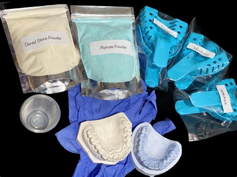 Dental Impression Kit Alginate Powder Diy Denture Shop Llc