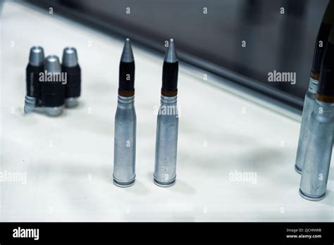 Large Caliber Machine Gun Cartridge Stock Photo Alamy