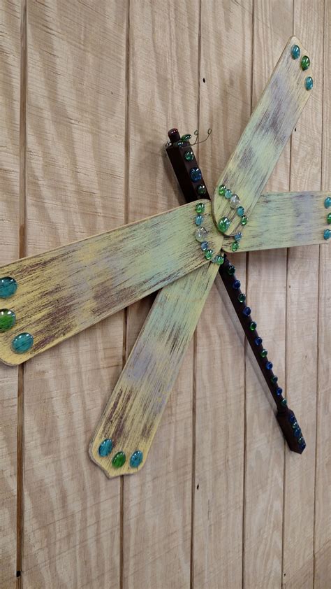 Dragonfly Made From Fan Blades And Staircase Spindle Diy Home Crafts