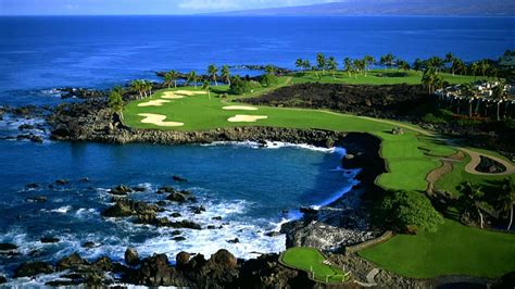 Hd Wallpaper Hawaii Images Water Sport Grass Nature Golf Golf