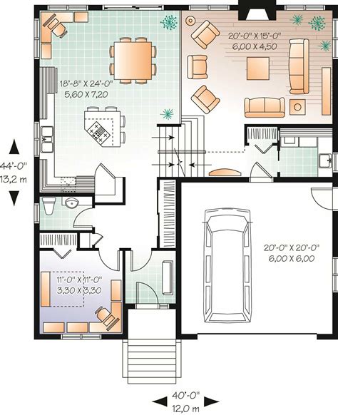 Split-Level House Plans - Home Plan #126-1083