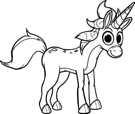 printable cute unicorn coloring pages images shudley
