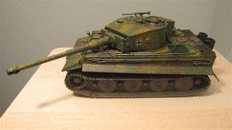 Build Log Italeri “world Of Tanks” Tiger 1 Model Final Borked Code