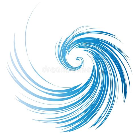Blue Swirl Vector Stock Vector Illustration Of Smudge 141711576