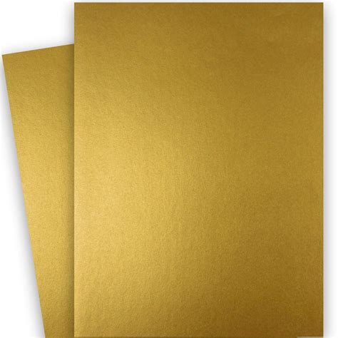 Shine Intense Gold Shimmer Metallic Paper 28x40 80lb Text 118gsm