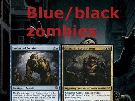 Play zombies,skeletons, and even a zombie dinosaur to swing out and win the game. BLUE/BLACK zombie horde deck tech ---magic the gathering ...