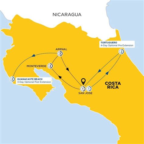 Costa Rica Adventure Costsaver 7 Days From San Jose To San Jose