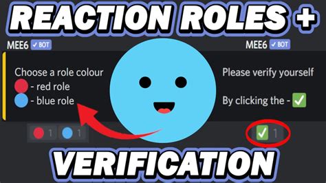 2021 How To Make Mee6 Reaction Roles Verification System Easy