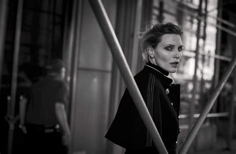 Nadja Auermann Walking By Peter Lindbergh Vogue Italia October 2016