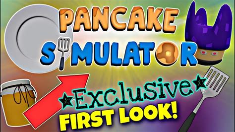 ⭐brand New Pancake Simulator Tutorial And Gameplay Roblox 🔴 Youtube