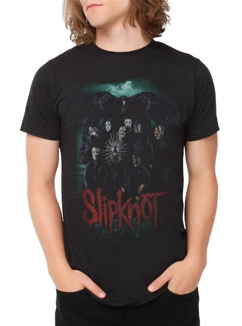 Slipknot Crow T Shirt Hot Topic Hot Topic Shirts Metal T Shirts