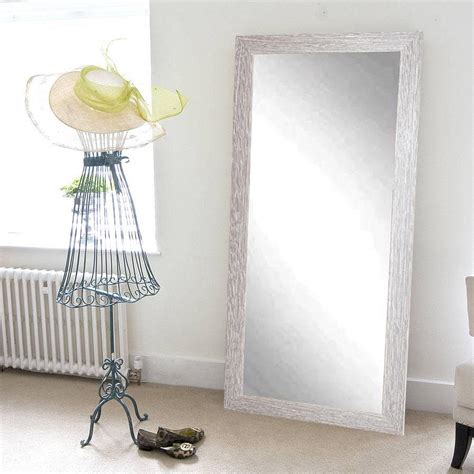 Add a burst of brightness to the master or guest bedroom with this modern floor length mirror. Farmhouse Barnwood Full Length Floor Wall Mirror-BM036TS ...