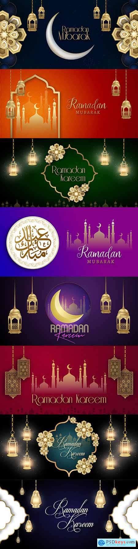 Ramadan Kareem Islamic Social Media Banner Design Background Free