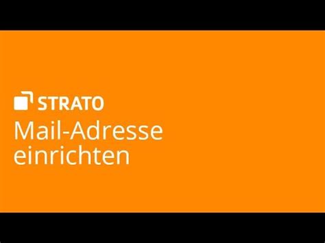 Check spelling or type a new query. Mail-Adresse einrichten | STRATO Tutorial - YouTube