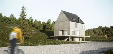 Agnieszka Kasprzak Rudin House By Herzog And De Meuron Visualizations