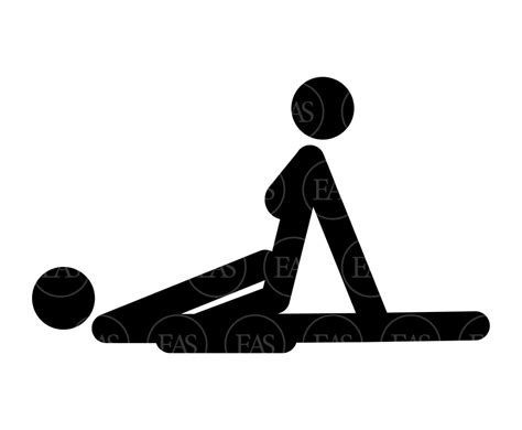 Cowgirl Kama Sutra Sex Position Stickman Figure Svg Vector Etsy