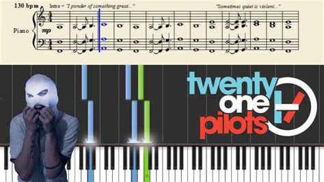 Twenty one pilots is tyler joseph and josh dun. twenty one pilots: Car Radio (Easy Piano Tutorial ...