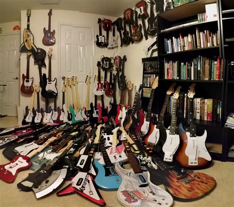 My Rockbandguitar Hero Guitar Collection Rrockband