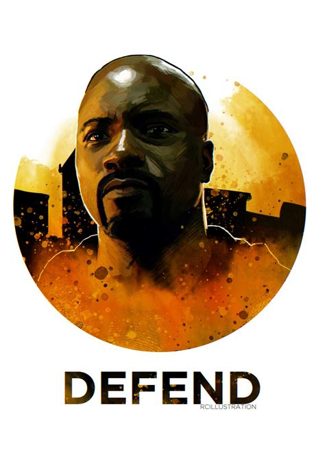 The Defenders Luke Cage Posterspy
