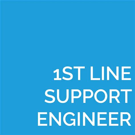 1st Line Support Engineer — Uptime Solutions