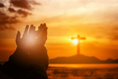 Praying Hands Sunset