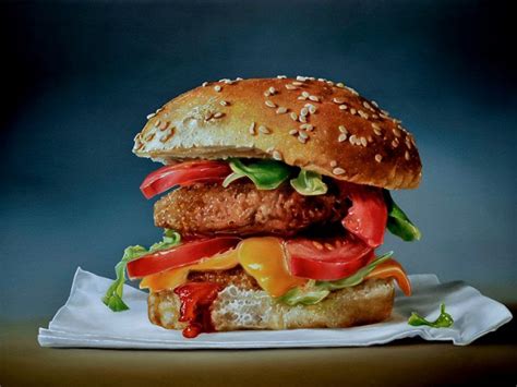 Hyper Realistic Food By Tjalf Sparnaay Food Painting Food Tjalf