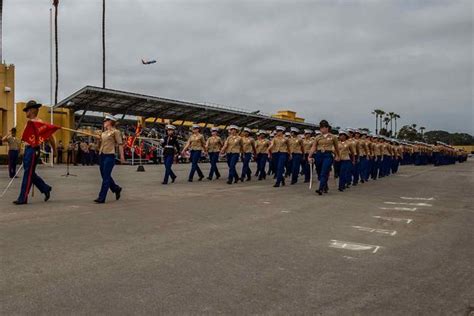 First Women Graduate From Marine Boot Camp At San Diego