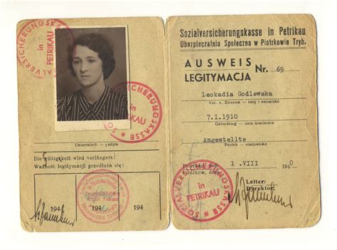 The social security number in germany has many equivalent names. WW2 Concentration camp KL original items - WW2 - Nice ...