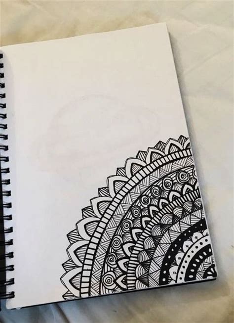 Cool And Easy Things To Draw When Bored Easy Drawings Mandala Design
