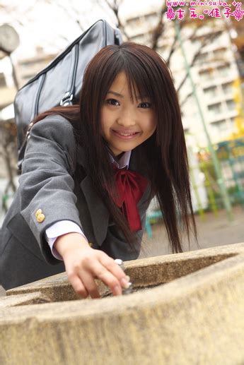Yoshiko Suenaga Japanese Cute Idol Hot Japanese School Girl Uniform Fashion Photo Shoot ~ Jav