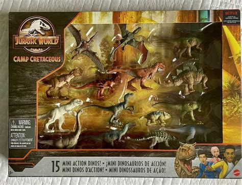 Best Brand New Mattel Jurassic World Camp Cretaceous 15 Mini Action