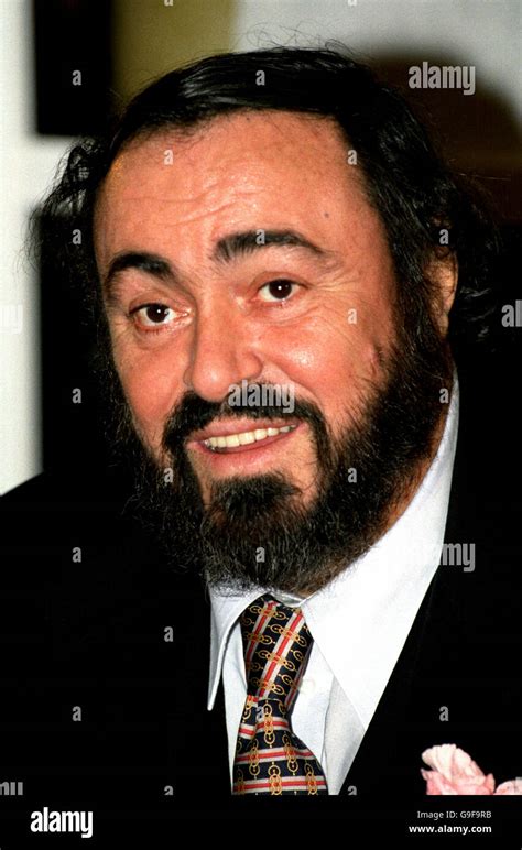 Luciano Pavarottila Star De Lopéra Luciano Pavarotti Photo Stock Alamy