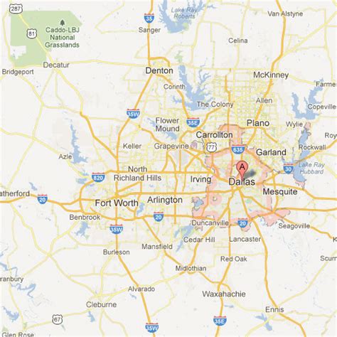 Map Of Cedar Hill Texas Secretmuseum