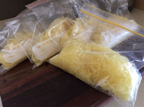 View top rated freezing spaghetti squash recipes with ratings and reviews. Freezing spaghetti squash in bags for single use. (With ...