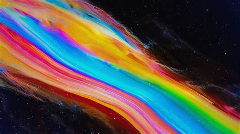 3840x2160 Colorful Space Path 4K Wallpaper, HD Abstract 4K ...