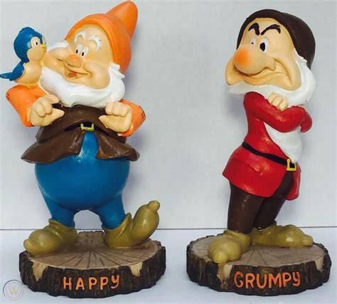 9 Snow White Seven Dwarfs Complete Set 7 Garden Statue Gnomes New Dopey Happy 1813081340