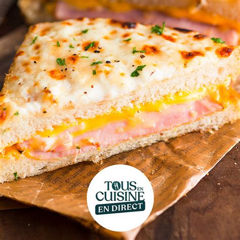 Croque monsieur croustillant à la poêle