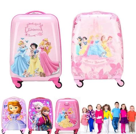 162018 Carry On Suitcase With Wheels Kids Spinner Luggage Travel
