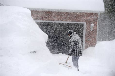 Historic Winter Storm Buries Northwestern New York With Over 6 Feet Of