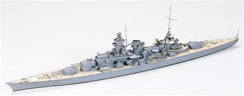 Tamiya Model Ships 1700 German Scharnhorst Battleship Waterline Kit