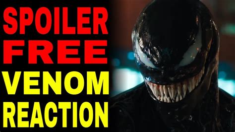 Venom Movie Reaction With No Spoilers Youtube