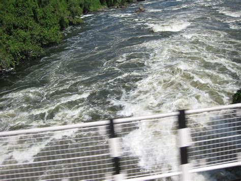 A Part Of Karuma Falls On River Nile River