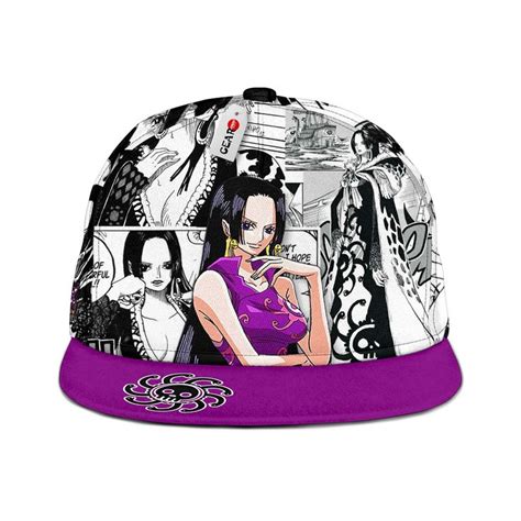 Boa Hancock Snapback Hats Custom One Piece Anime Hat Mix Manga Gear Otaku In 2022 Anime Hats