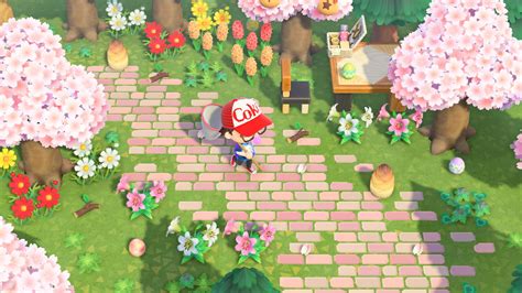 New horizons pathways these codes can be used to cover up existing paths available through the island design app or can just be laid out on. Pastel Brick Path - Animal Crossing Pattern Gallery ...