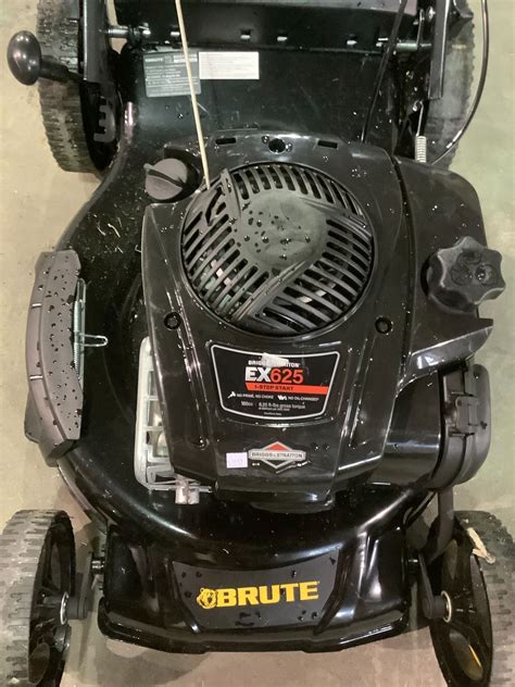 Brute Rear Wheel Drive Gas Lawn Mower With Briggs And Stratton Motor