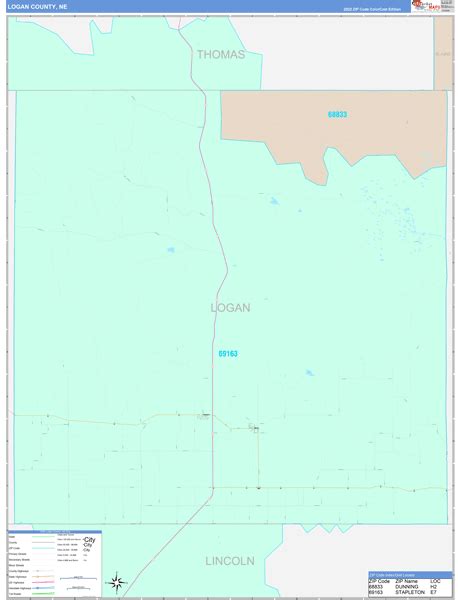 Maps Of Logan County Nebraska