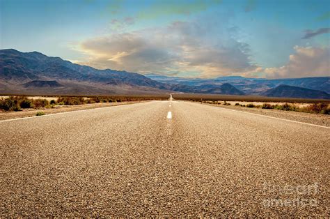 The Long Road To Death Valley 2 Photograph By Micah May